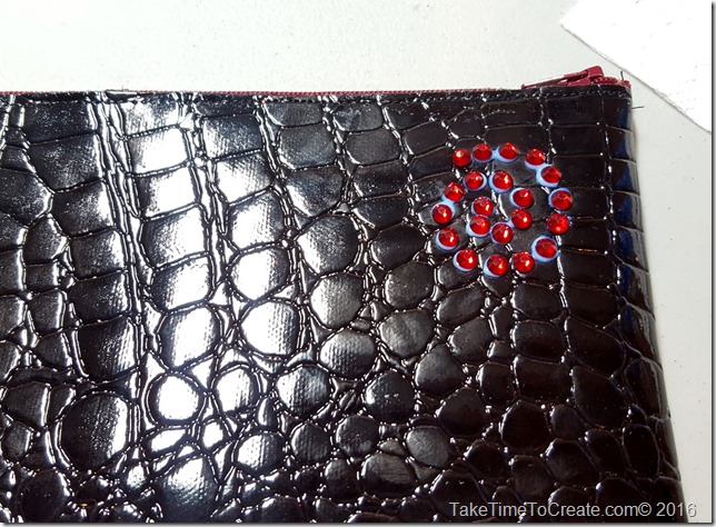 DIY Rhinestone Clutch