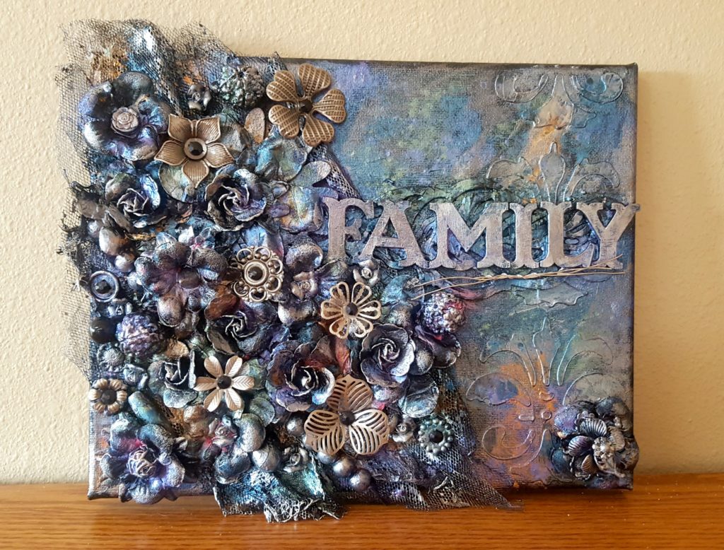 family-canvas-mixed-media