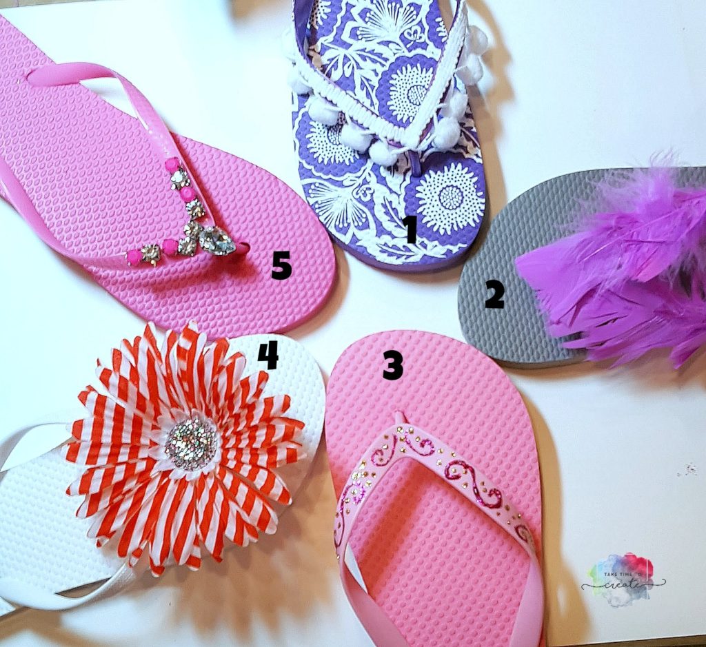 Decorate Your Flip Flops Take Time To Create 