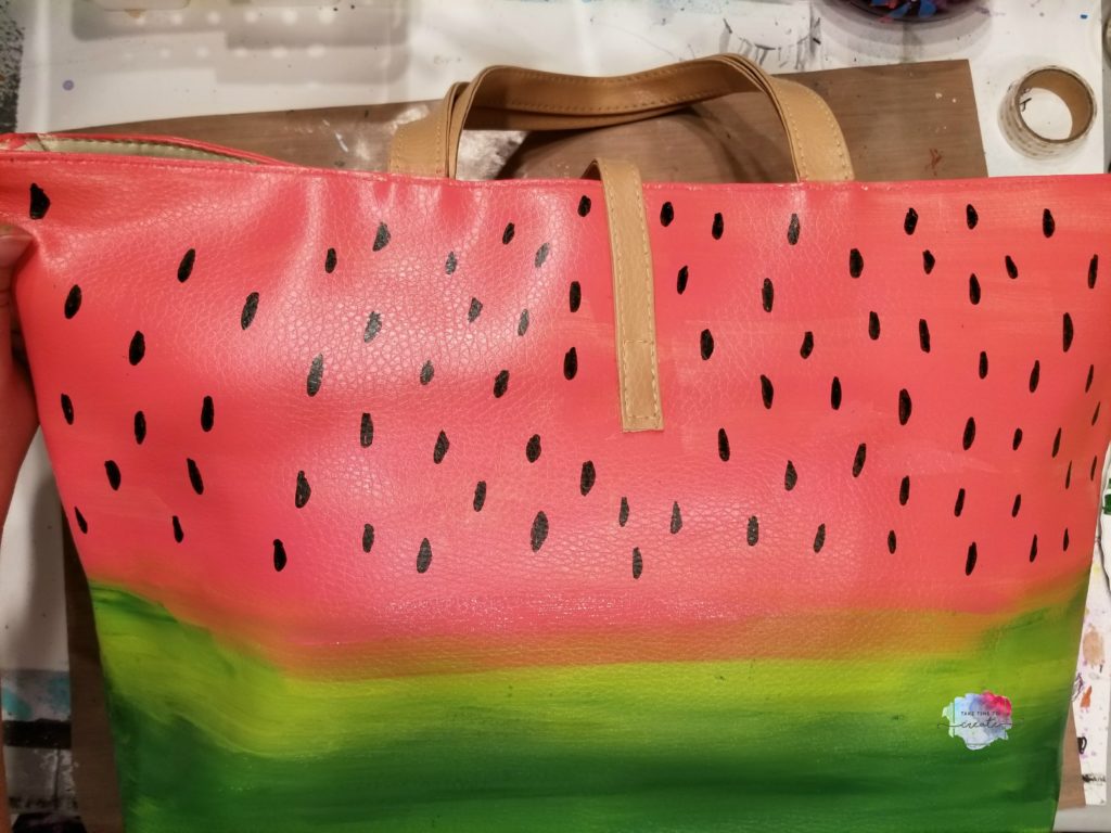 diy watermelon bag