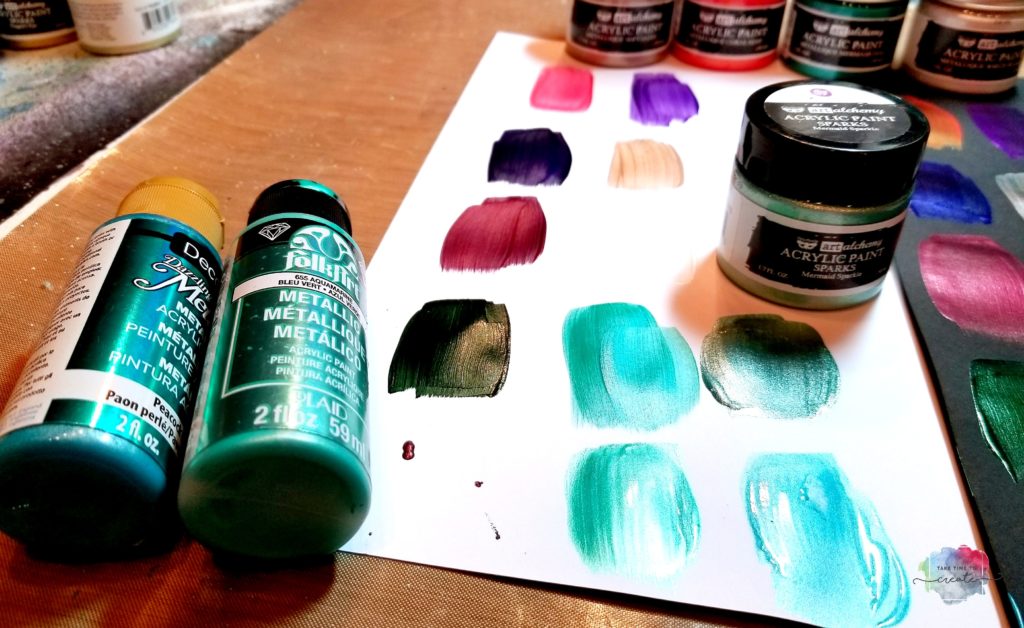 Metallique paints