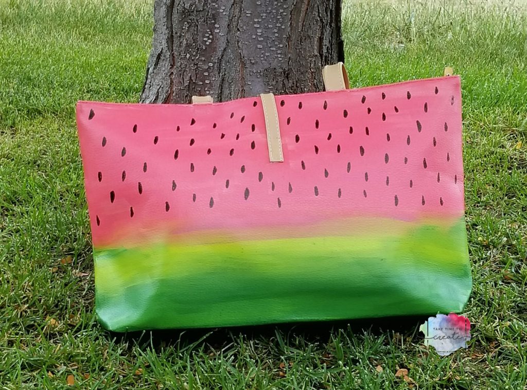 diy watermelon bag