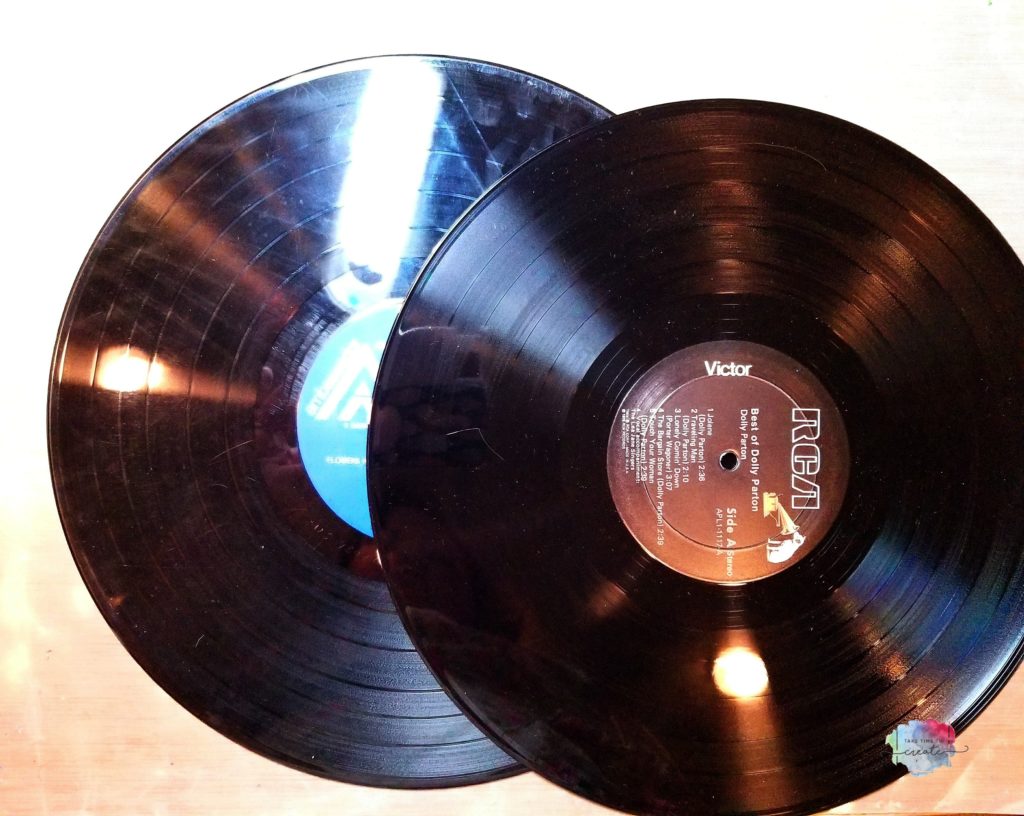 DIY Chalkboard record