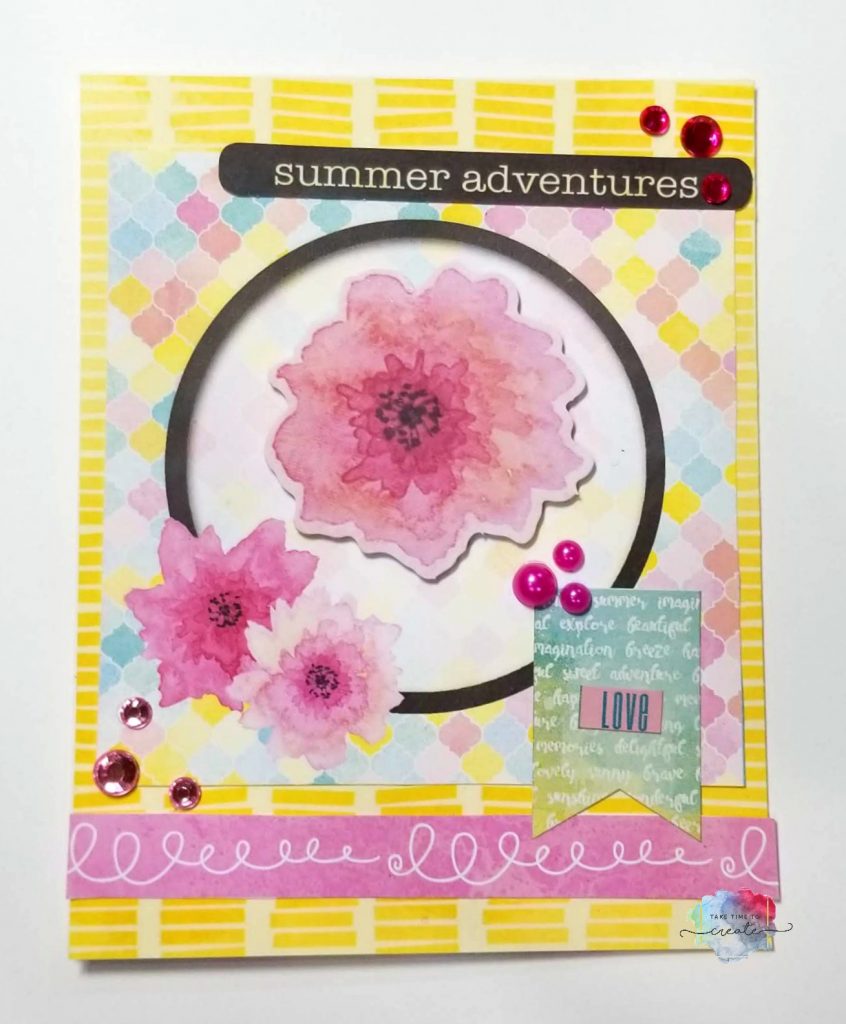 summer greeting card