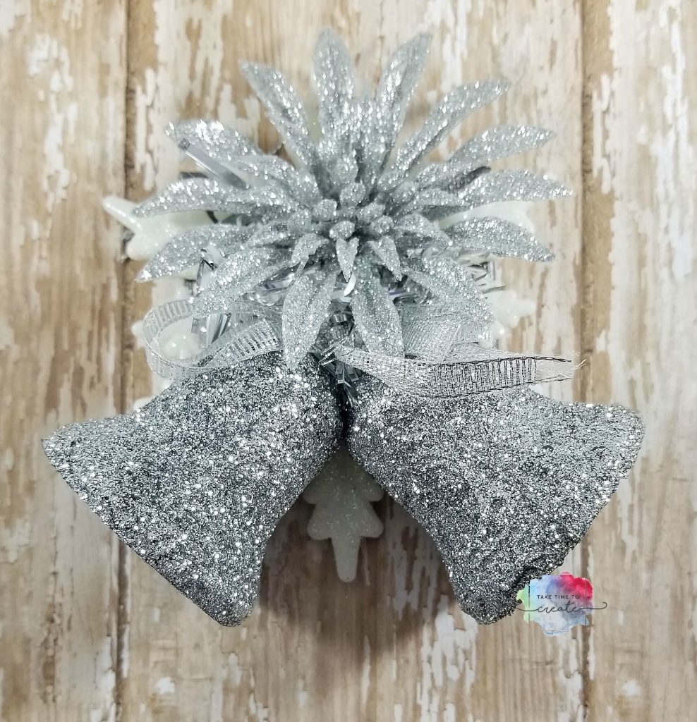 Glitter Ribbon Bows! Dollar Tree Ribbon