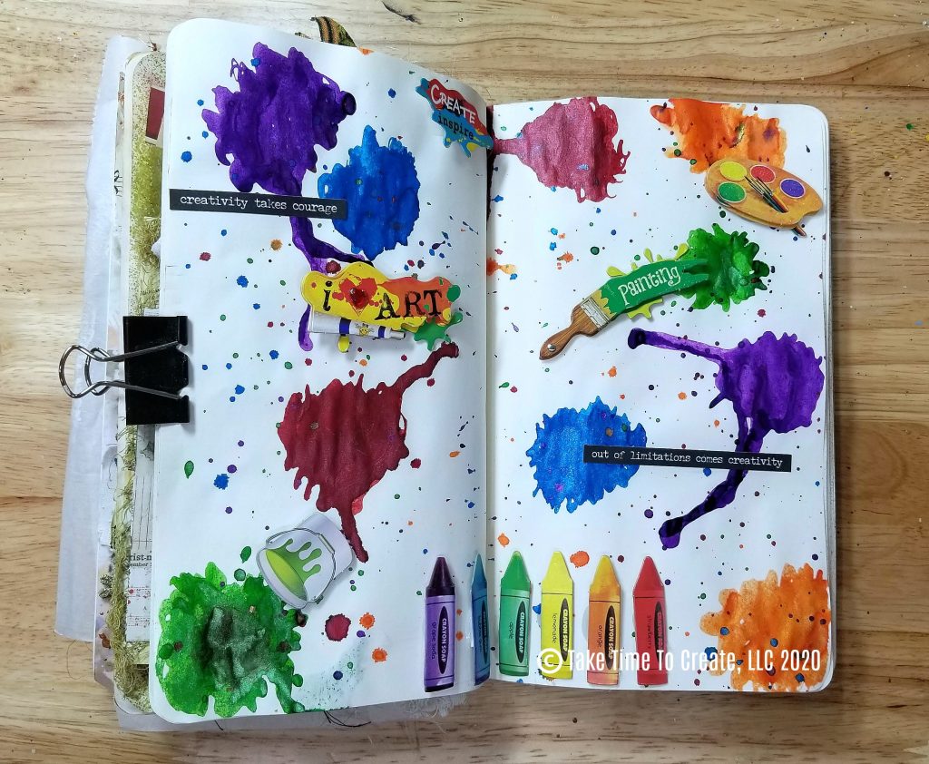 Art Splash Art Journal 