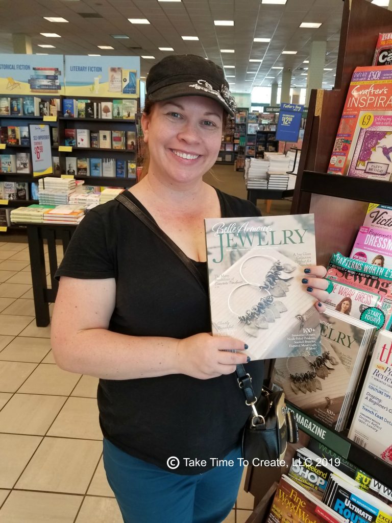 Picking up the magazine at Barnes and Noble